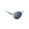 Junior zonnebril - Sun junior frosted blue - Aqua lenses/silver mirror - 5/10y - #D